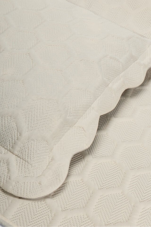 Home PERLA Serisi TEK Kişilik Kapitone Yatak Örtüsü - Petek Desenli 4 Renk