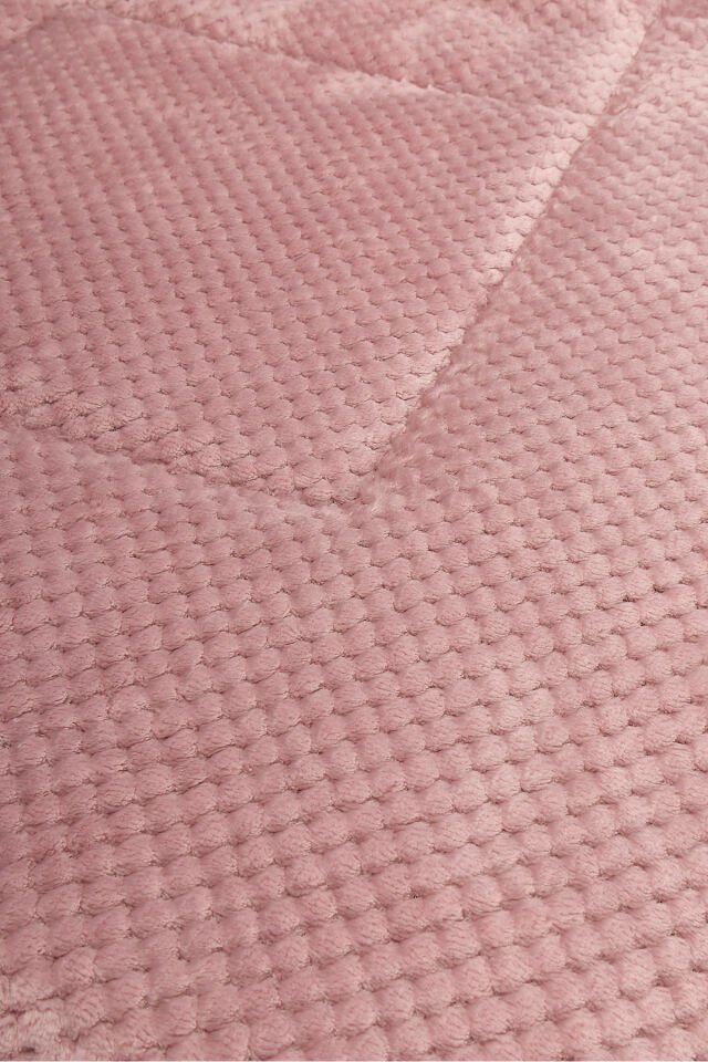 Carmen Serisi Çift Kişilik Yatak Örtüsü Takımı 220x240 cm - Jakarlı Lüks Seri Pudra