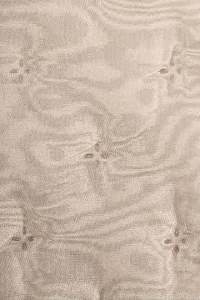 Lara Lüks 3 Parça Çift Kişilik Yatak Örtüsü - 260x240 cm Bej