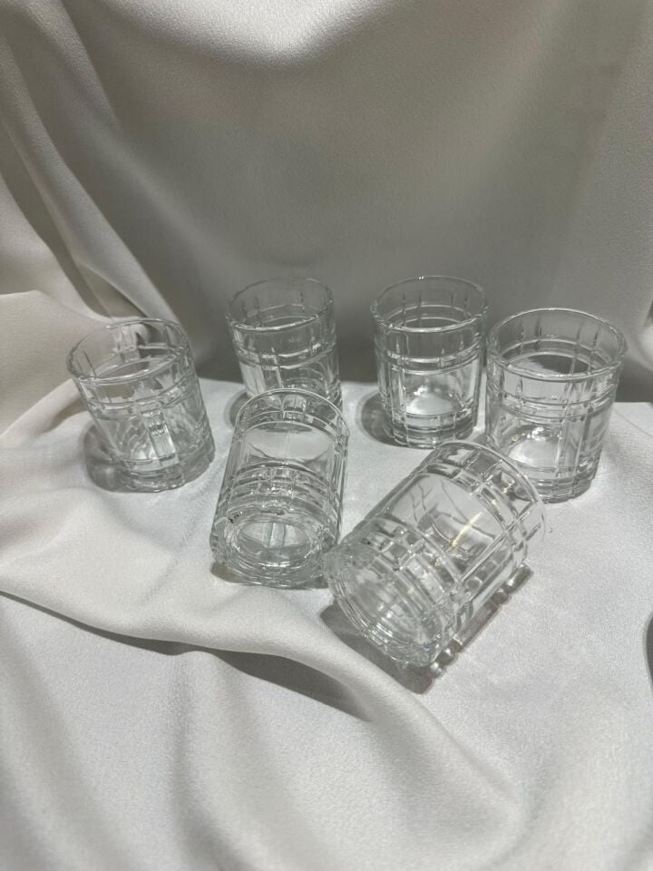 6lı Set Kahve Yanı Su Bardağı