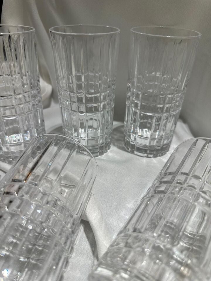 Kristal Su Bardağı 6'lı Set