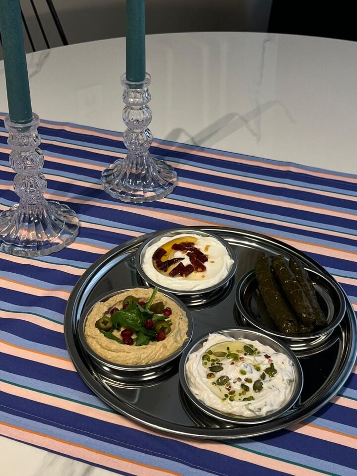 5'li Mezelik Çelik Set