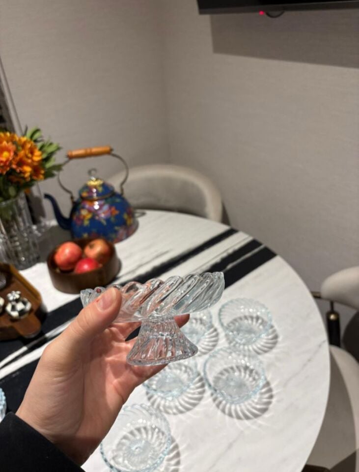 Tasarım Ayaklı Kase 6 lı Set