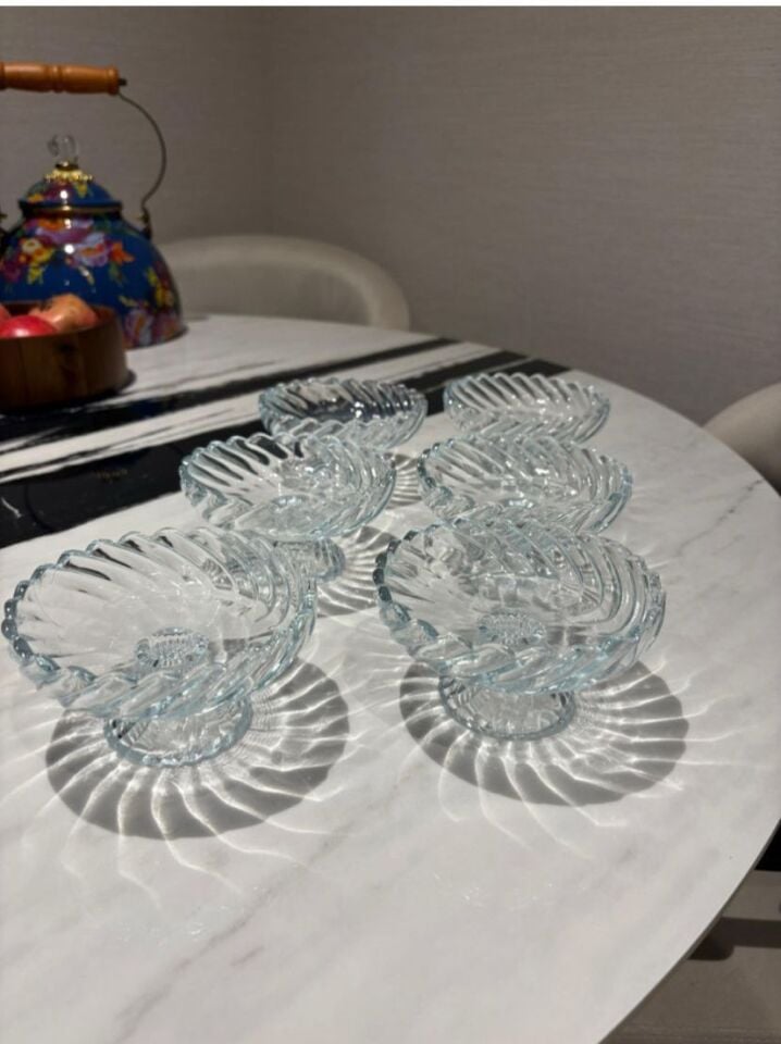 Tasarım Ayaklı Kase 6 lı Set