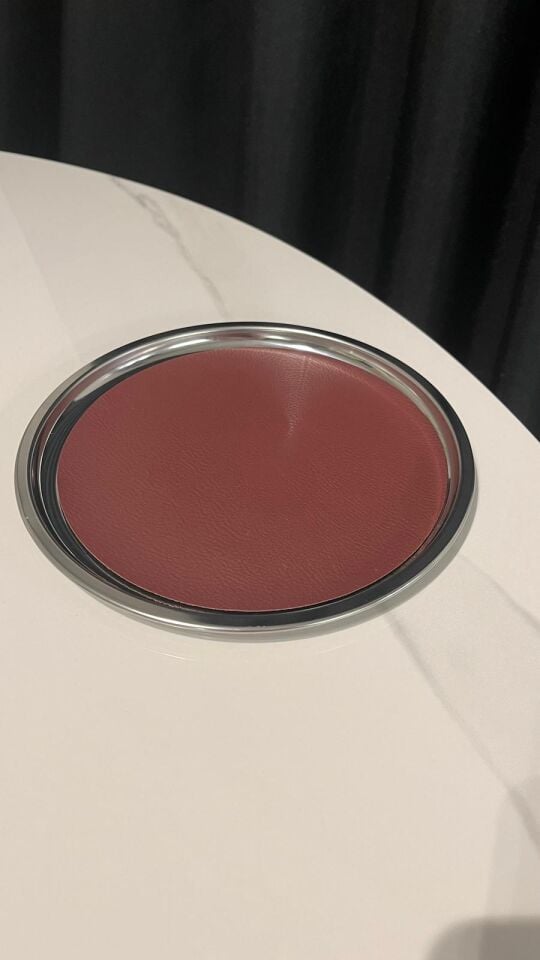 Deri Servisli Sunum Tepsisi