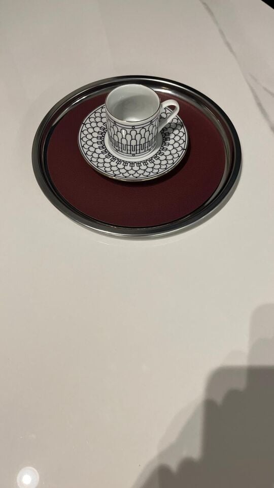 Deri Servisli Sunum Tepsisi