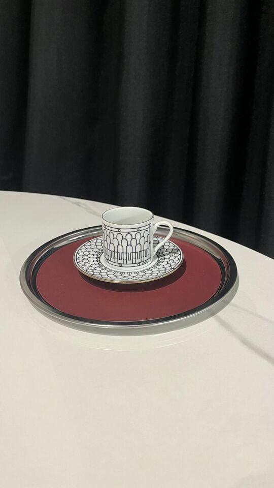 Deri Servisli Sunum Tepsisi