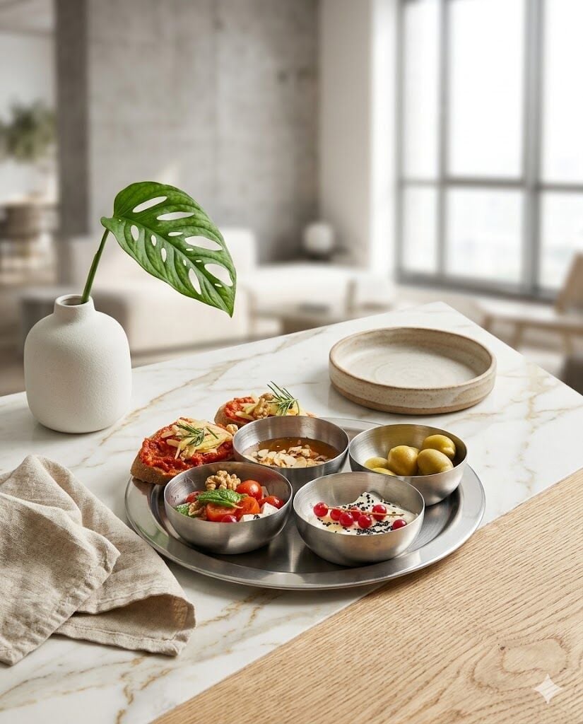 5 Parça Mini Kahvaltı Seti