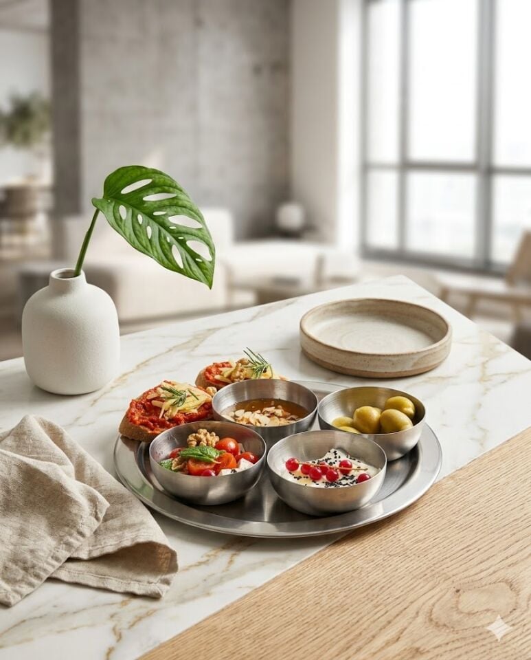 5 Parça Mini Kahvaltı Seti