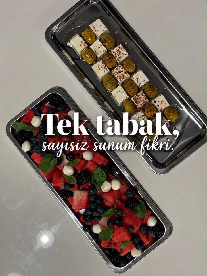 BATON SUNUM TEPSİ - 2’Lİ SET