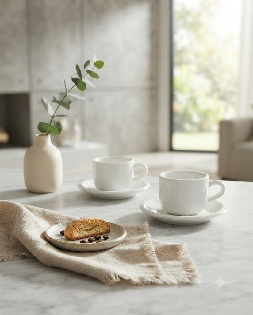 PORSELEN KAHVE FİNCANI-2Lİ SET-