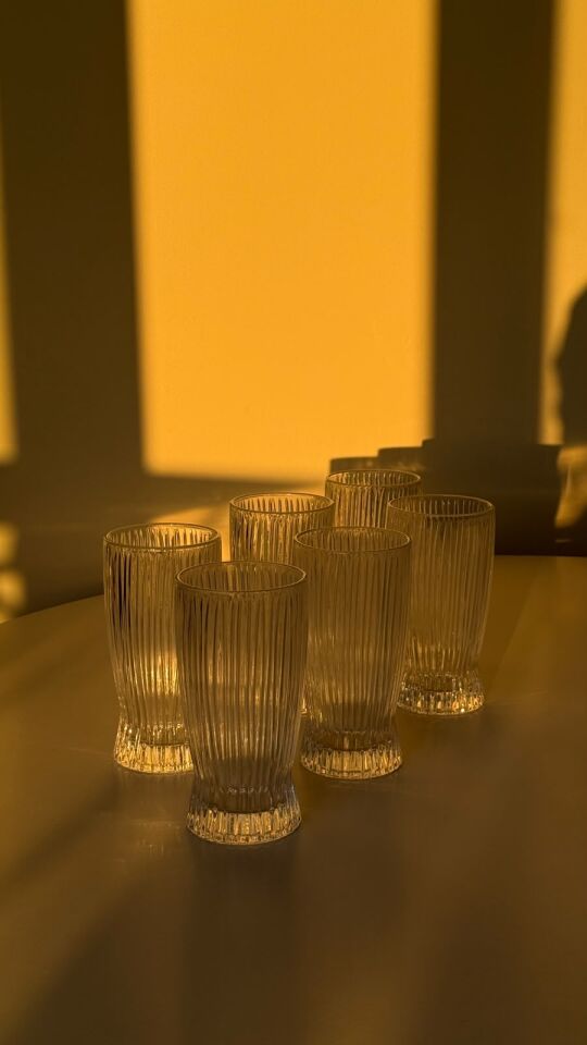 RİSE PLUS SU BARDAGI- 6LI SET