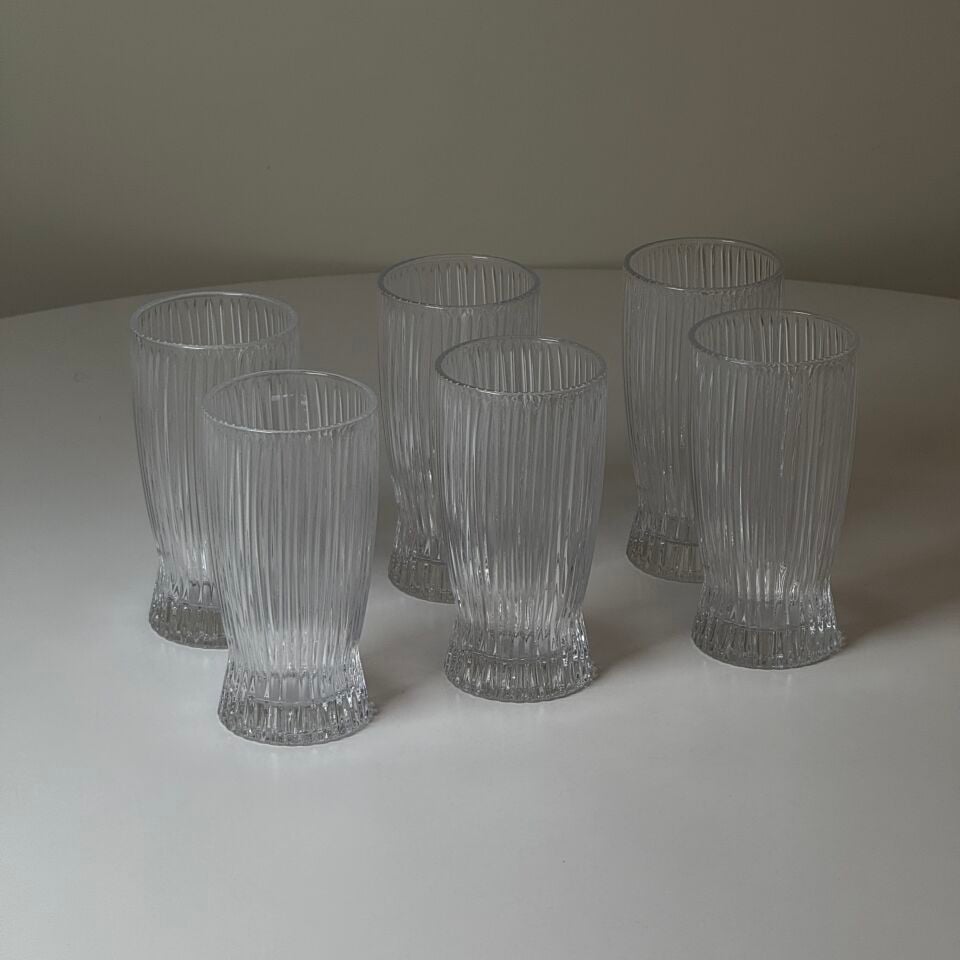 RİSE PLUS SU BARDAGI- 6LI SET