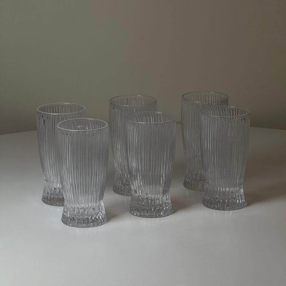 RİSE PLUS SU BARDAGI- 6LI SET