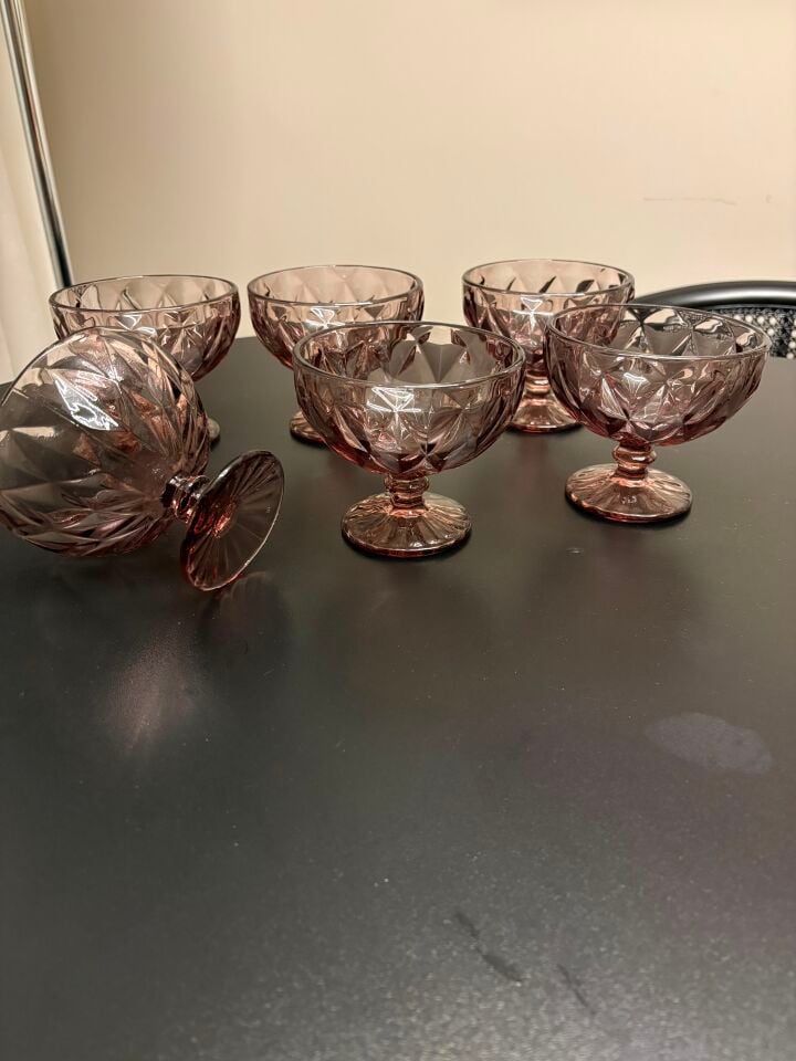 GOBLETTE AYAKLI KASE - 6LI SET