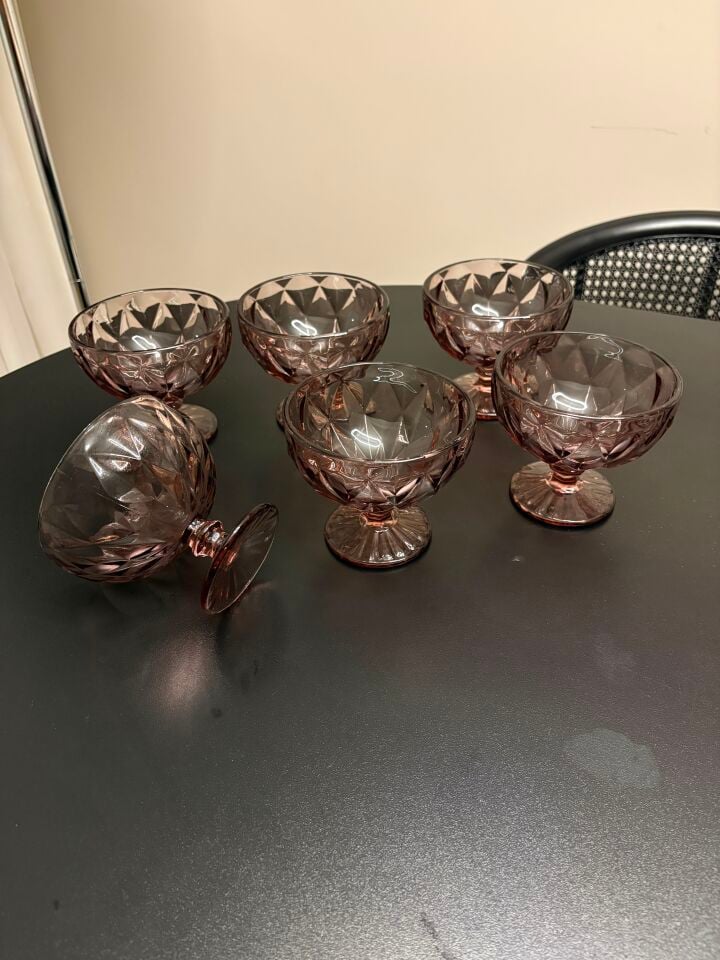 GOBLETTE AYAKLI KASE - 6LI SET