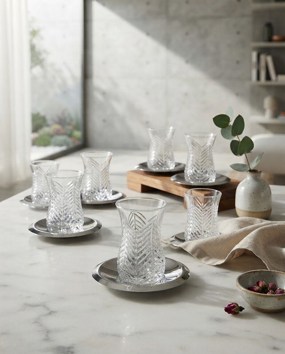LADİN ÇAY SETİ- 6 KİŞİLİK