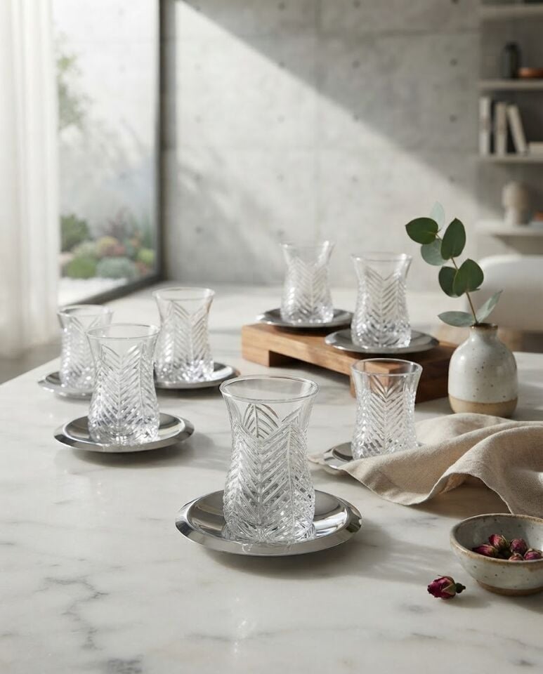 LADİN ÇAY SETİ- 6 KİŞİLİK